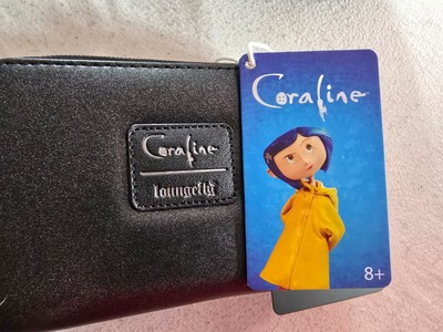 Loungefly - Coraline Split Face Mini Zipper Wallet - NEW - FREE SHIPPING!