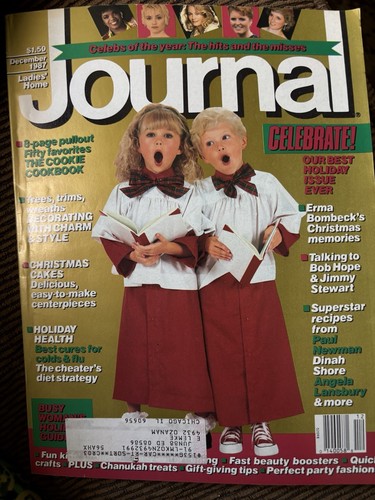 December 1987 Ladies' Home Journal Magazine - Erma Bombeck Christmas Special - 第 1/1 張圖片