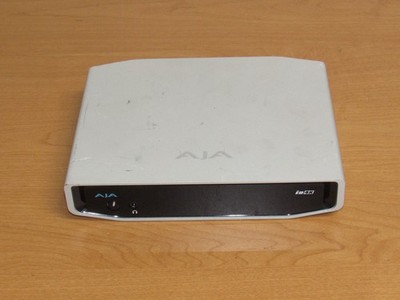 BROKEN AJA IO-4K Thunderbolt Video Capture Device - Device Only FOR PARTS/REPAIR