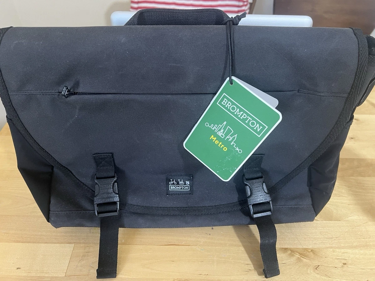 UPANBIKE Borsa Da Manubrio 4L Per Brompton - Impermeabile, 2 In 1 Convertibile In Tracolla, Sgancio Rapido, Sistema MOLLE, Nero