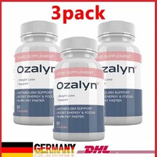 3-Pack Ozalyn Weight Loss Support 60 Capsules...
