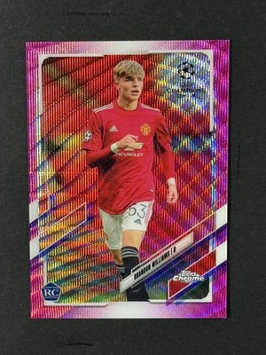 Brandon Williams - Pink X-Fractor Rookie - Topps Chrome UCC 2020/21 - Manchester
