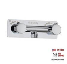 G-Sunny All Metal RV Shower Faucet, Camper Shower Faucet Valve, 4 RV Chrome