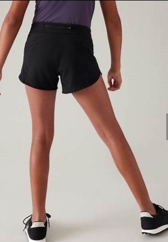 Athleta Girl Run the world 3 inch shorts- xxl/16- black- nwot - Picture 2 of 4