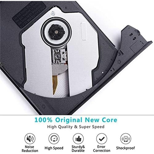 DVD Player External Optical Drive Type-C USB 3.0 2-In-1 CD/DVD Writer Card3528 - Afbeelding 3 van 6