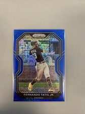 2021 Panini Prizm Baseball Fernando Tatis Jr Blue Mojo Prizm Padres 50/199