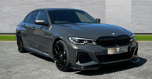 FOR BMW 3 SERIES G20 G21 M PERFORMANCE KIT GLOSS BLACK STYLE FRONT LIP BODYKIT - Picture 8 of 13