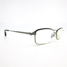 Paul Smith Eyeglasses Frames PS-1010 silver black round glasses 50-18-140