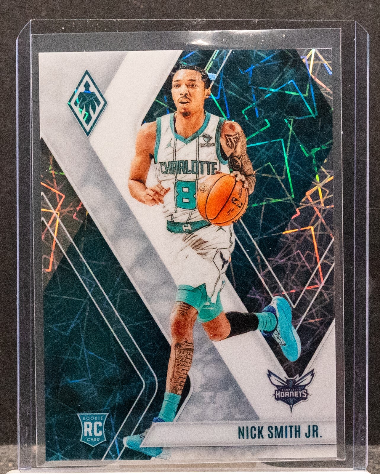 NICK SMITH JR 2023 Panini Phoenix 255 White Lazer Lazer RC Rookie 75/150