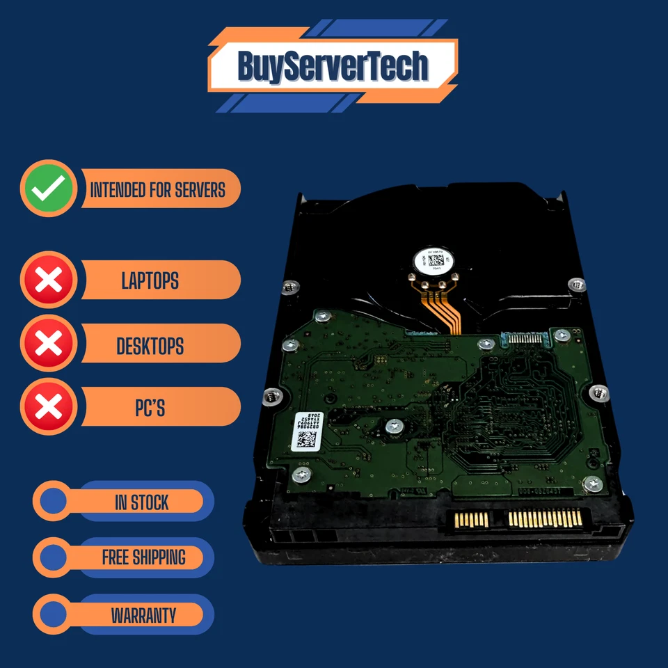 HGST HUS724030ALS641 3TB 7.2K LFF SAS HDD 0B26926 | 0 HOURS - Image 2 of 3