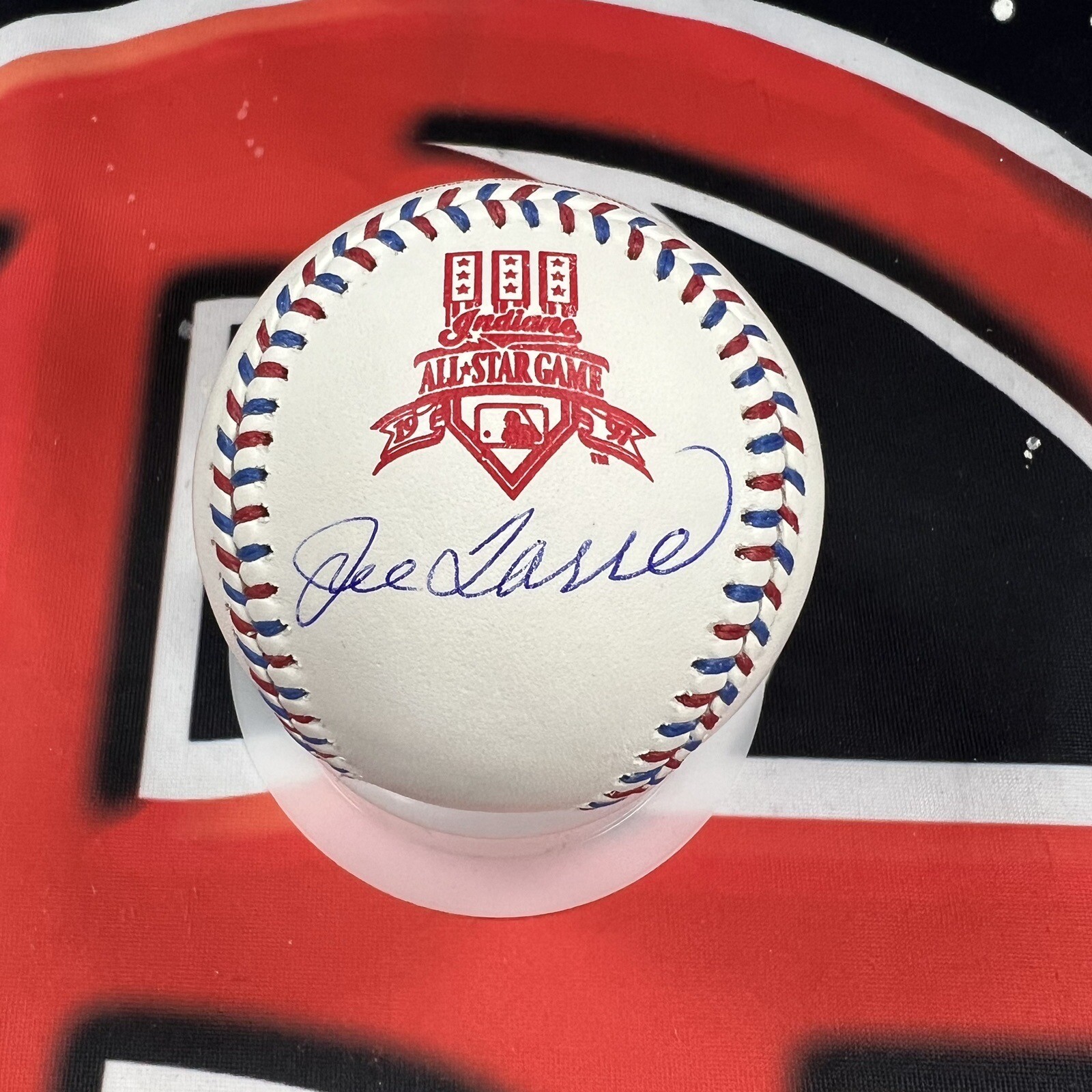 Joe Torre Autographed Signed New York Yankees 1997 All Star Logo Baseball JSA 