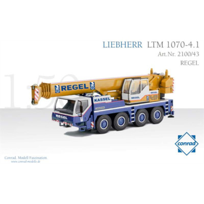 ''Conrad 1:50 Maßstab Liebherr LTM 1070-4.1 Mobilkran ''''Regel''''''