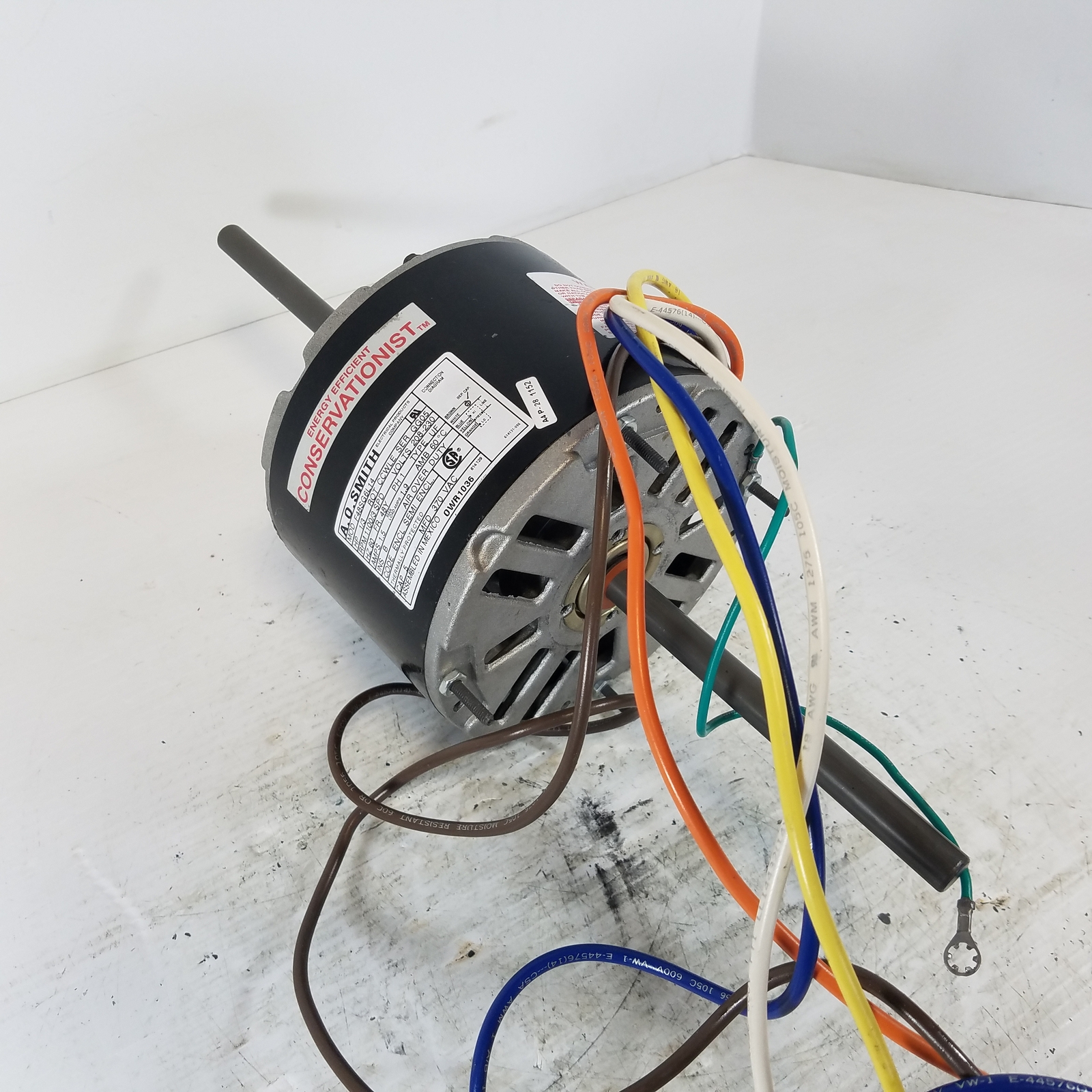 AO Smith F48SG6L14 1/3HP 1 Phase Tri-Speed Motor | eBay