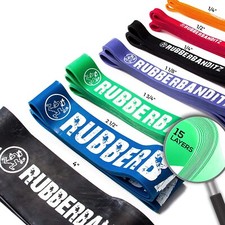Resistance Band RUBBERBANDITZ Assisted Pullups Pilates Calisthenics Yoga Rehab