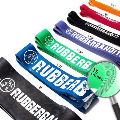 Resistance Band RUBBERBANDITZ Assisted Pullups Pilates