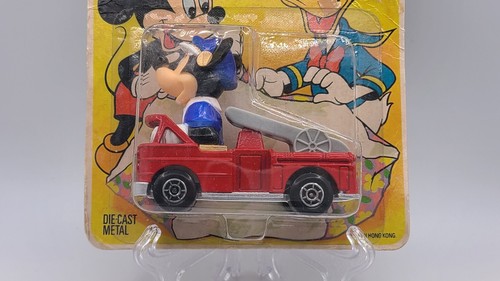 Matchbox Lesney Walt Disney WD-1 Mickey Mouse Firetruck Diecast Car MOC Nos - Picture 2 of 5