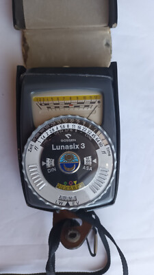 Gossen Lunasix 3 Belichtungsmesser. Wie neu. Nur 3-4 Mal benutzt. Getestet