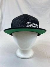 Supra Boats Signed Baseball Cap Snapback Hat Sport Tek Black OSFA Signatures
