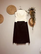 ZARA CONTRAST CORSETRY-INSPIRED DRESS Limited Edition S BNWT 8135/500