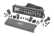 Rough Country Black Series 12" Dual Row LED DRL Light Bar EACH 70912BD