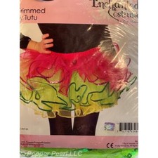 Tutu Costume Rainbow Sequin Trim Child Ages 3 and Up Halloween Dress Up Theater