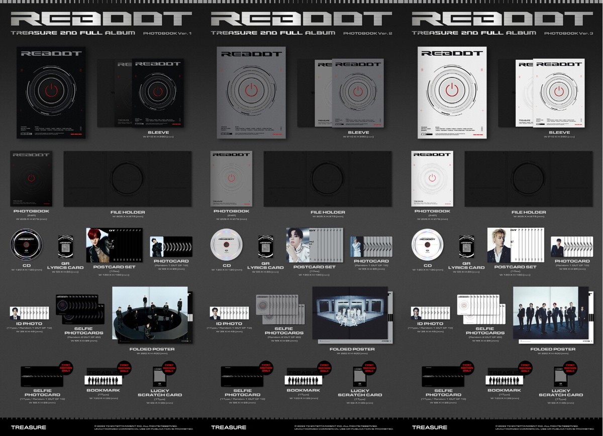 TREASURE - REBOOT PHOTOBOOK Vol.2 (A Ver) - Libro Fotografico Ufficiale - Foto 4