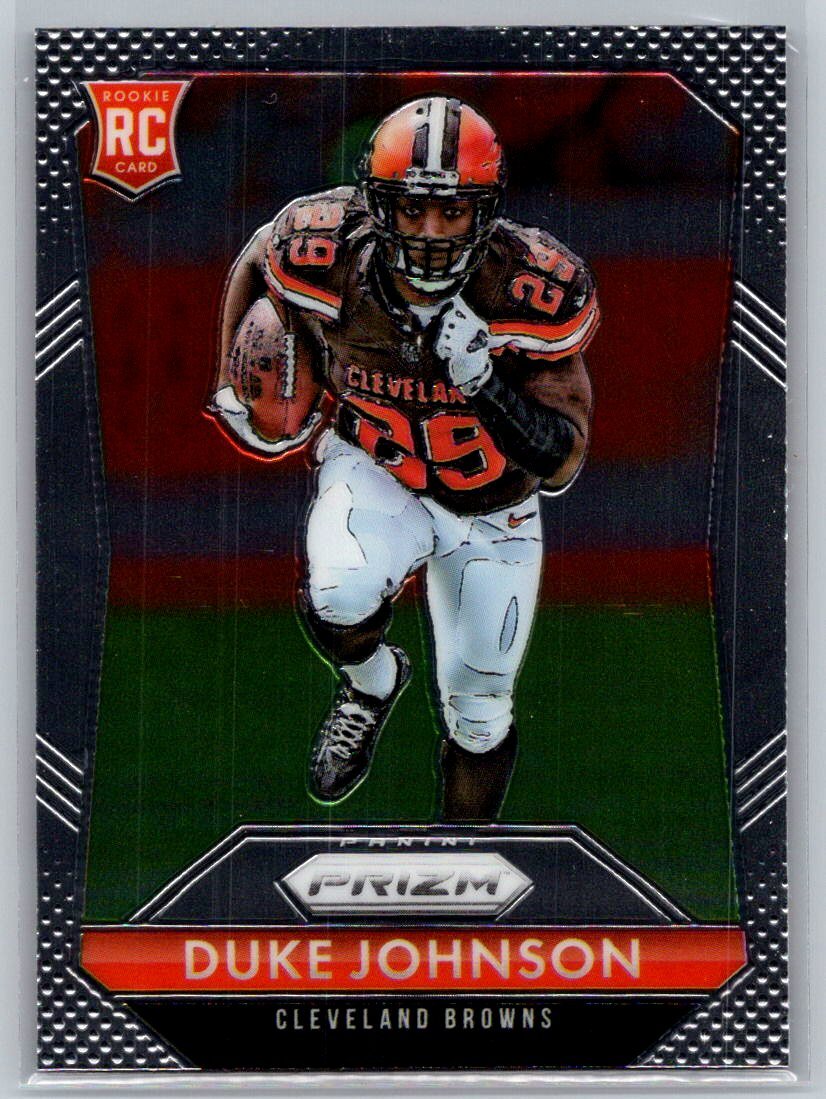 2015  Panini Prizm #234 Duke Johnson Rookie RC