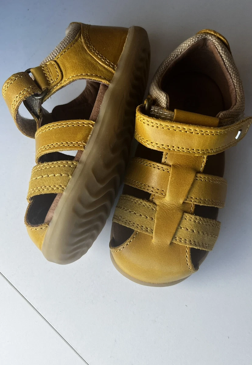 Bobux yellow sandals sale