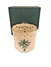 Lenox Holiday Dimension Pierced Votive