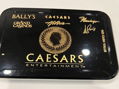 Caesars Extra Large Plaque January 2004 Large Black Plaque NCV