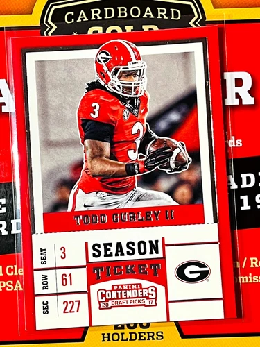 2017 Panini Contenders Draft Picks - #58 Todd Gurley II 1065