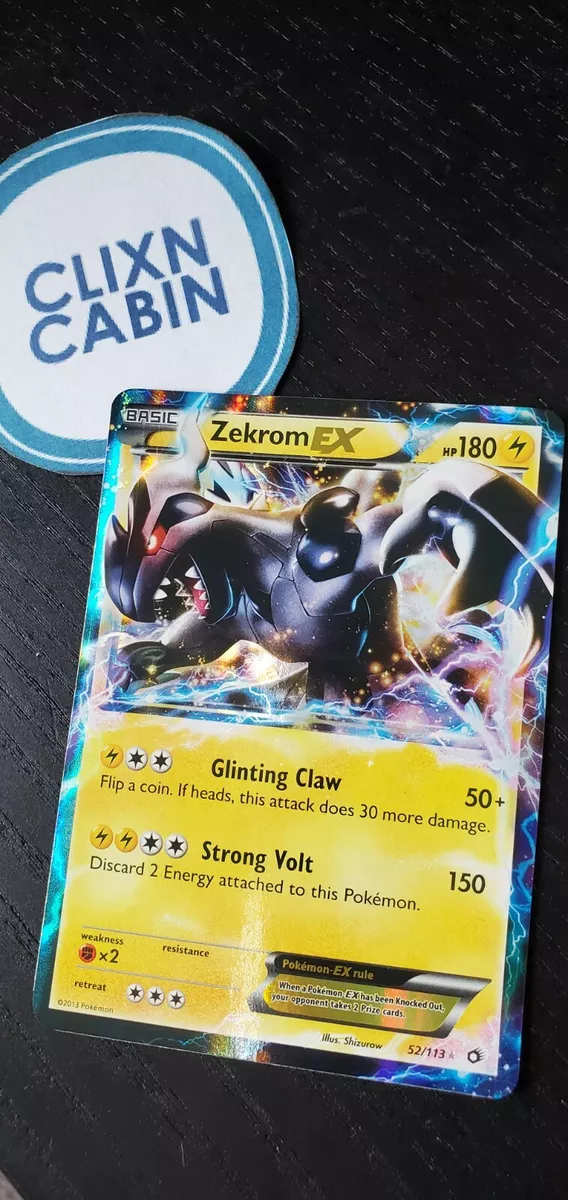 Zekrom Legendary Treasures 51/113 Values - MAVIN