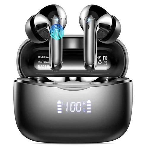 A97 Pro Xinwld Tru Wireless Earbuds Bluetooth 5.3 Headphones New Sealed Black UK
