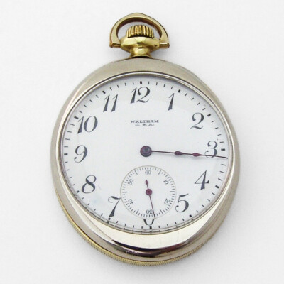 Gioielli Orologio Da Tasca Waltham Oro Anno 1930 Waltham Pocket