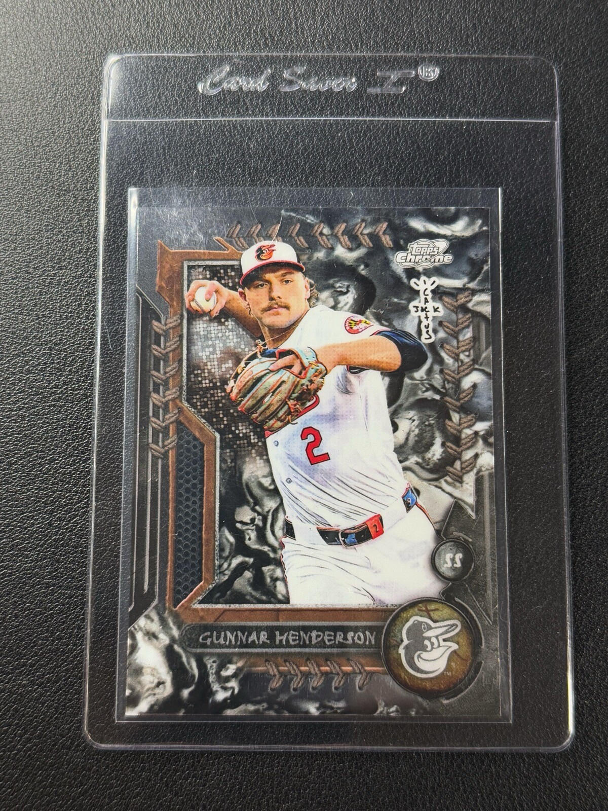 GUNNAR HENDERSON 2024 TOPPS CHROME COSMIC 44 TRAVIS SCOTT CATCUS JACK SSP RARE