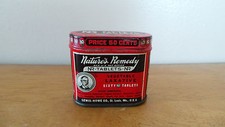 Nature's Remedy Vegetable Laxative 50 Cent Tin Lewis-Howe co, St Louis Mo. 1.75"