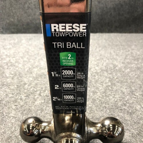Reese 7039800 Tri-Ball Hitch – 1-7/8", 2", 2-5/16" Heavy Duty Tow Mount - Picture 5 of 7