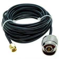 RG174 N male to SMA male connector RF Pigtail Coaxial Jumper Lot Extension Cable