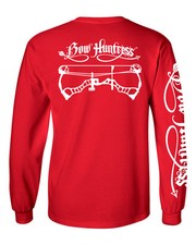 Bow Huntress Women's Long sleeve hunting t shirt,deer hunting,compound bow,