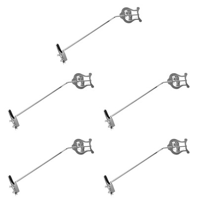  Set of 5 Saxophon-Musikordner Saxophon-Partitur-Leseclip Musikpartitur-Clip