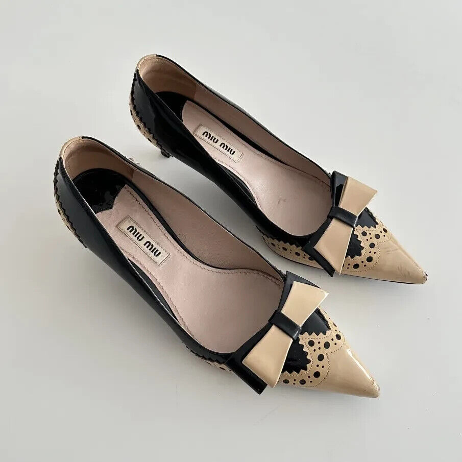 miu miu vintage bow kitten heels | eBay miu miu vintage bow kitten heels | eBay