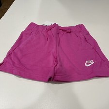 Nike NSW Club FT 5" Shorts Girls XL Hot Pink