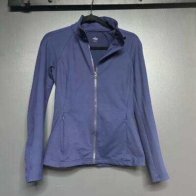 alo yoga ブルー ジップアップジャケット ALO Yoga Mesh Sleeve Zip Up Jacket Navy S | eBay