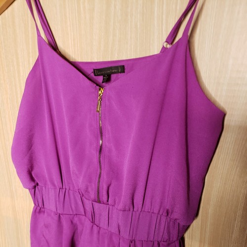 Lucca Couture Purple Romper With Adjustable Strap Sleeveless Small - Picture 3 of 8