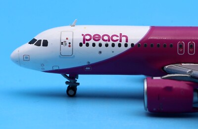 JC Wings 1:400 Peach Airlines Airbus A320neo Diecast