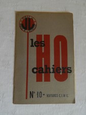 Die Hefte HO Nr. 10 Autos C.I.W.L, Anleitung