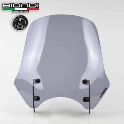 Biondi Cupolino Fumé Clair Mod. Touring TRIUMPH BONNEVILLE T100 T120 2021-2023 - Photo 1/3