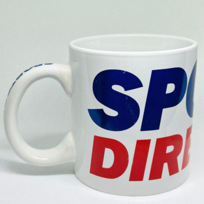 Sports Direct Super Classic Large Coffee Tea White Ceramic Mug 20oz Weight  595g | eBay