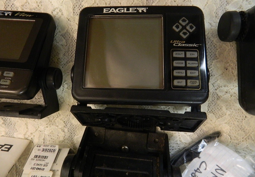 Eagle Fish Finder Sonar Fishing Locator 3D Ultra & Clear View w/ Mount Lot of 3 - Picture 8 of 10