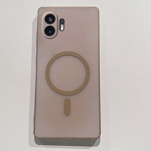 For Nothing Phone 2, Luxury Magnetic Ring Matte Clear Slim Light Cover Case - Picture 11 of 16